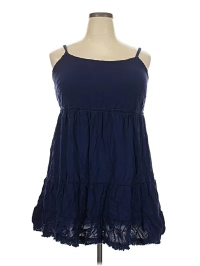Pre-owned Torrid Casual Dress In Blue