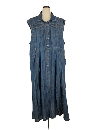 Pre-owned Torrid Casual Dress In Blue