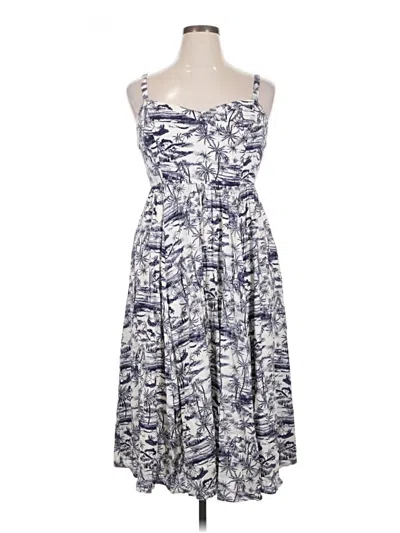 Pre-owned Torrid Casual Dress In Blue