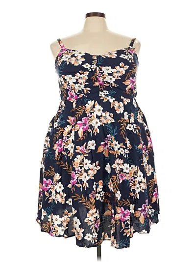 Pre-owned Torrid Casual Dress In Blue