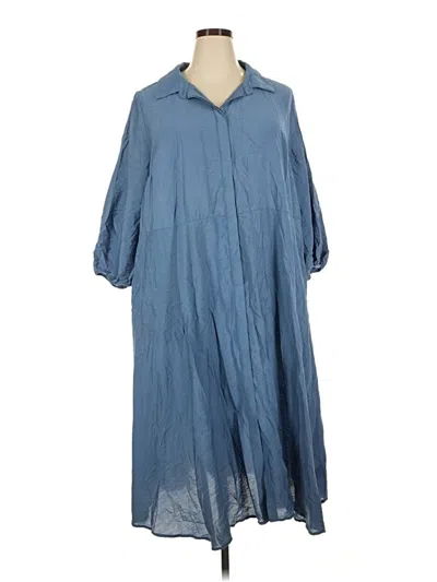 Pre-owned Torrid Casual Dress In Blue