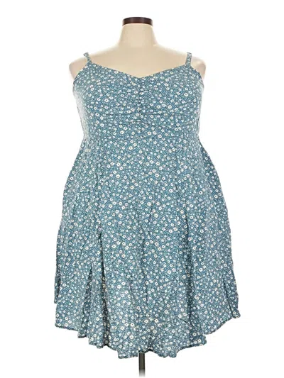 Pre-owned Torrid Casual Dress In Blue