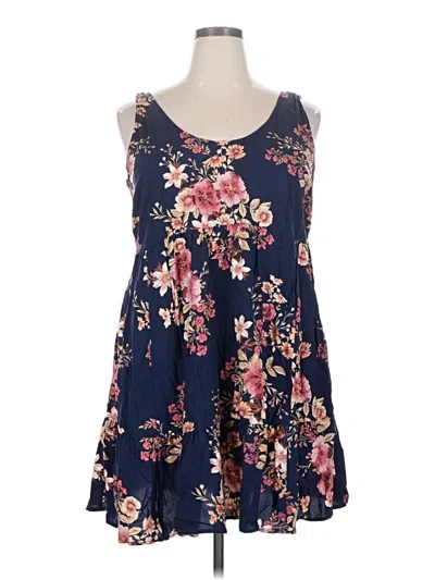 Pre-owned Torrid Casual Dress In Blue