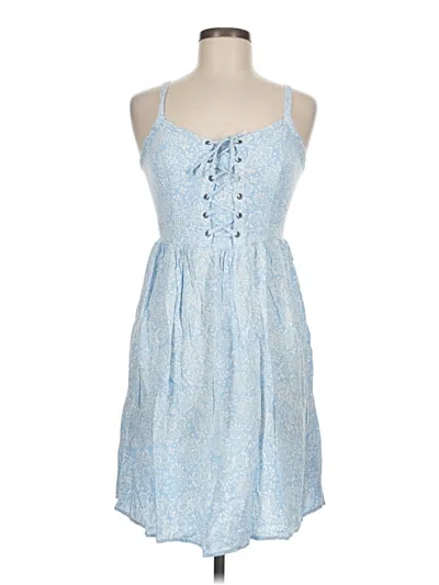 Pre-owned Torrid Casual Dress In Blue