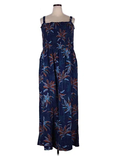 Pre-owned Torrid Casual Dress In Blue