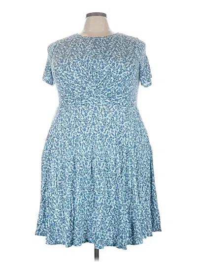 Pre-owned Torrid Casual Dress In Blue