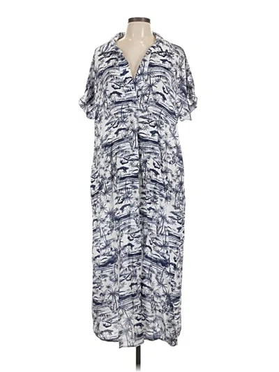 Pre-owned Torrid Casual Dress In Blue