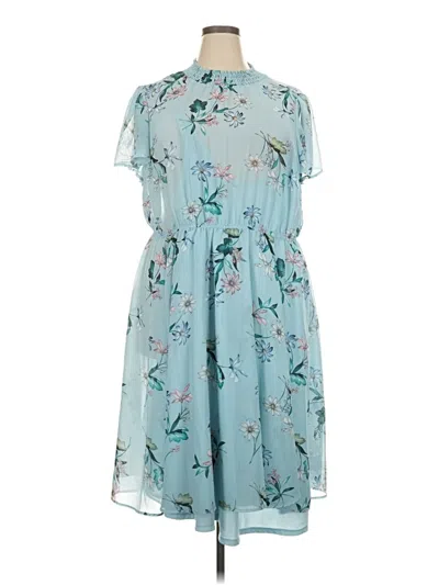 Pre-owned Torrid Casual Dress In Blue