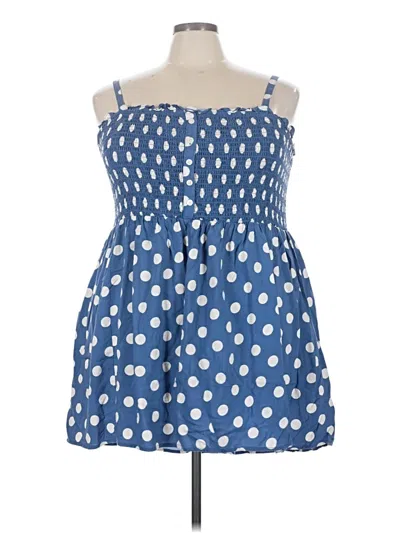 Pre-owned Torrid Casual Dress In Blue