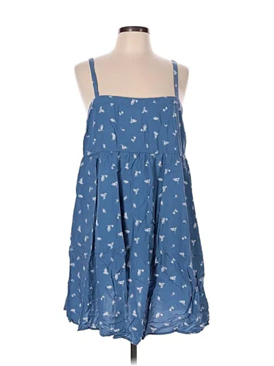 Pre-owned Torrid Casual Dress In Blue