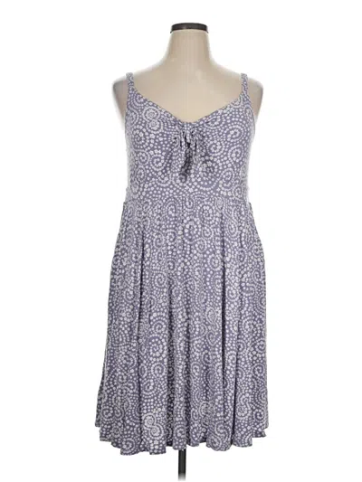 Pre-owned Torrid Casual Dress In Blue