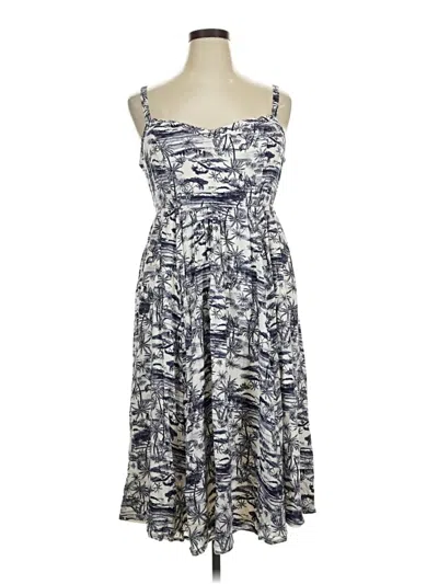 Pre-owned Torrid Casual Dress In Blue