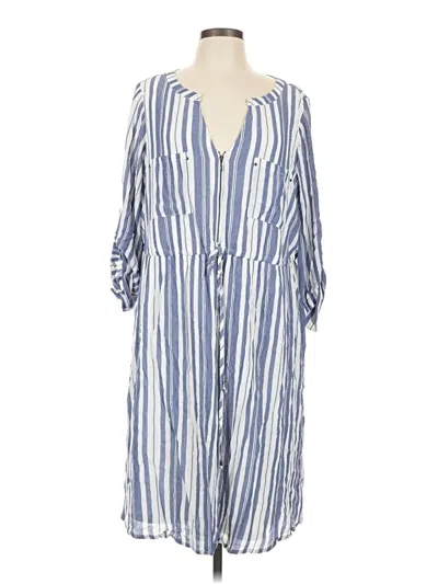 Pre-owned Torrid Casual Dress In Blue