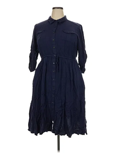 Pre-owned Torrid Casual Dress In Blue
