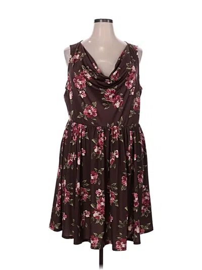 Pre-owned Torrid Casual Dress In Brown