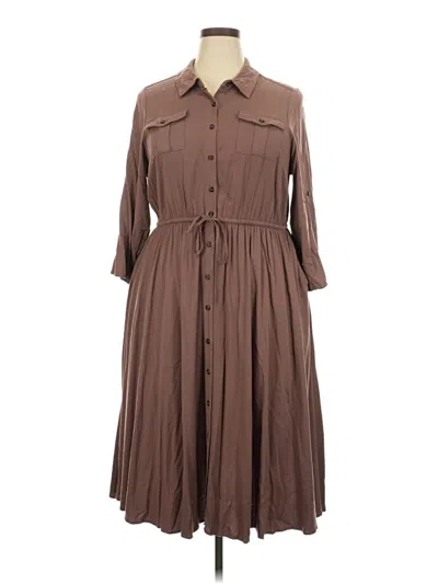 Pre-owned Torrid Casual Dress In Brown