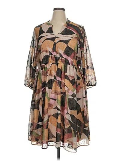 Pre-owned Torrid Casual Dress In Brown