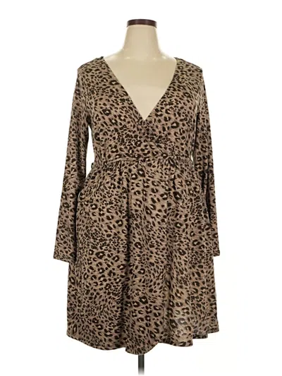Pre-owned Torrid Casual Dress In Brown