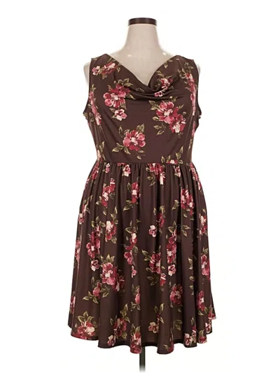 Pre-owned Torrid Casual Dress In Brown