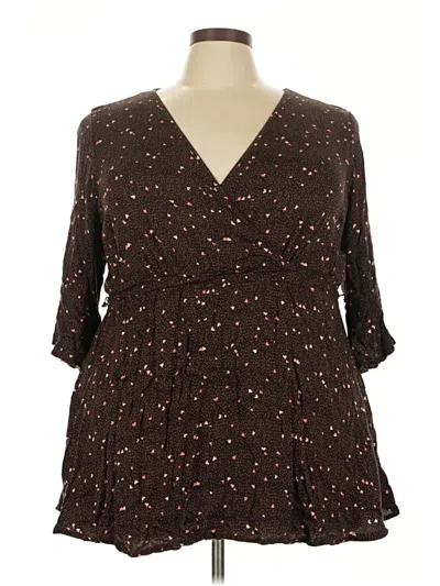 Pre-owned Torrid Casual Dress In Brown