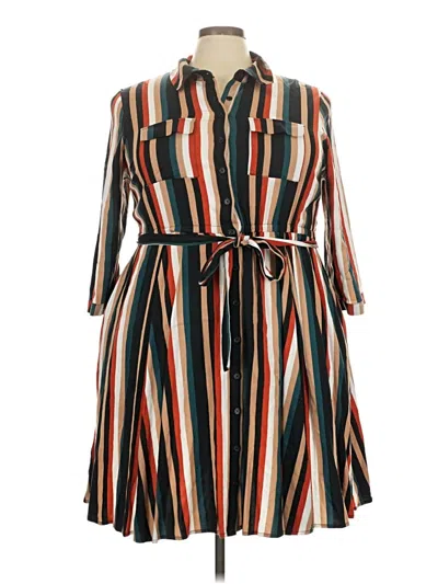 Pre-owned Torrid Casual Dress In Brown