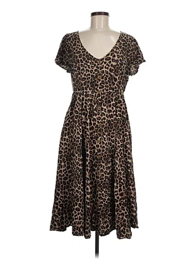 Pre-owned Torrid Casual Dress In Brown