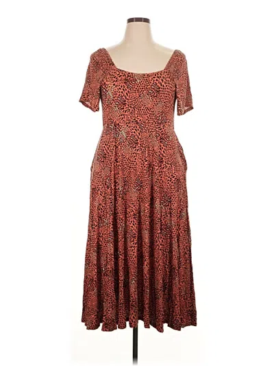 Pre-owned Torrid Casual Dress In Brown