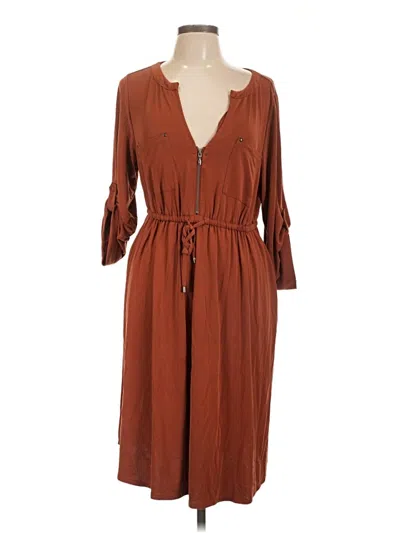 Pre-owned Torrid Casual Dress In Brown