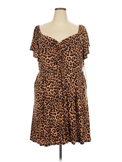 Pre-owned Torrid Casual Dress In Brown