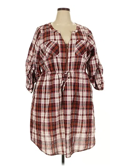 Pre-owned Torrid Casual Dress In Brown