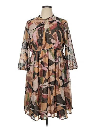 Pre-owned Torrid Casual Dress In Brown
