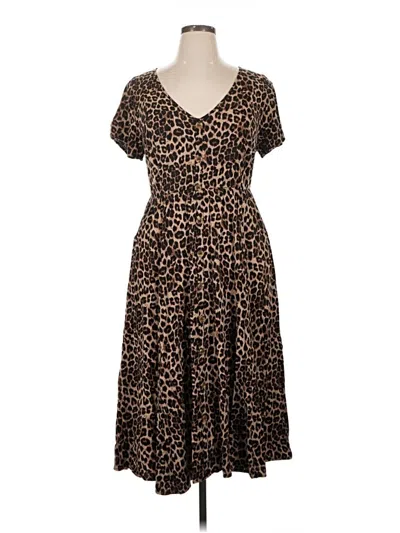 Pre-owned Torrid Casual Dress In Brown