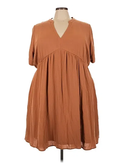 Pre-owned Torrid Casual Dress In Brown