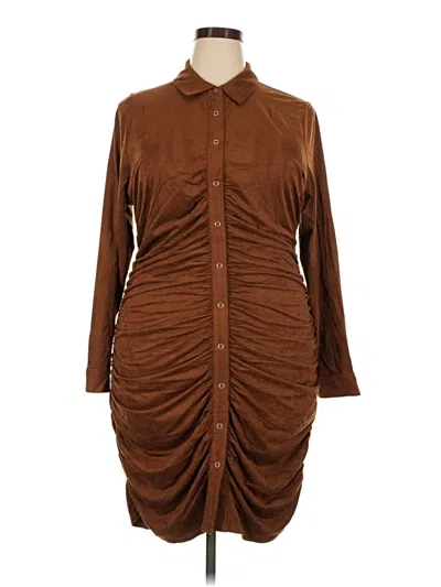 Pre-owned Torrid Casual Dress In Brown