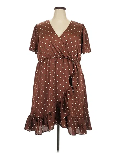 Torrid Casual Dress In Brown