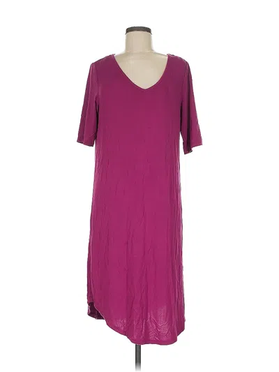 Pre-owned Torrid Casual Dress In Burgundy