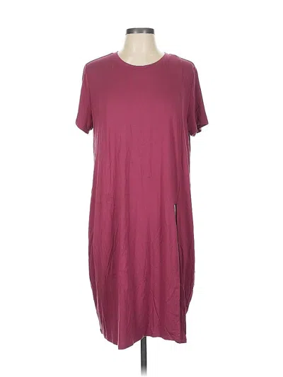 Pre-owned Torrid Casual Dress In Burgundy