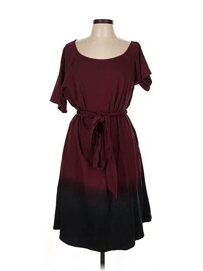 Torrid Casual Dress In Burgundy