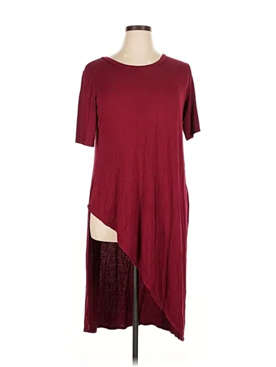 Pre-owned Torrid Casual Dress In Burgundy