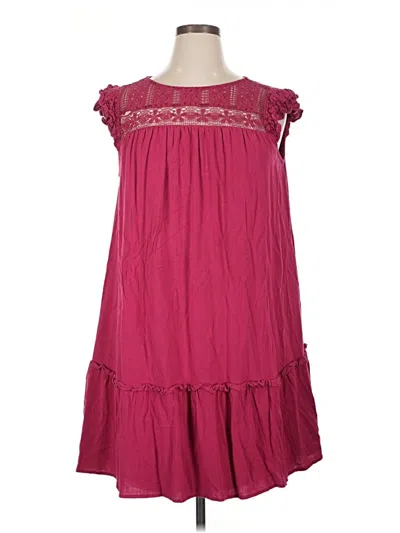Pre-owned Torrid Casual Dress In Burgundy