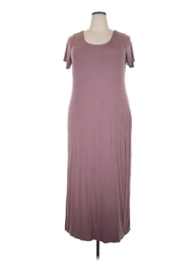 Pre-owned Torrid Casual Dress In Burgundy