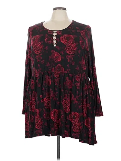 Pre-owned Torrid Casual Dress In Burgundy