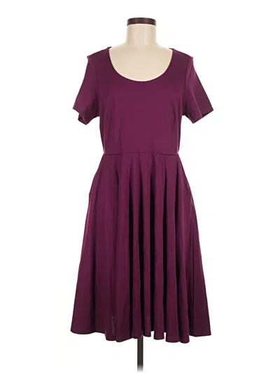 Torrid Casual Dress In Burgundy