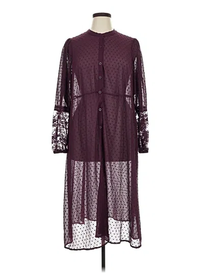 Torrid Casual Dress In Burgundy