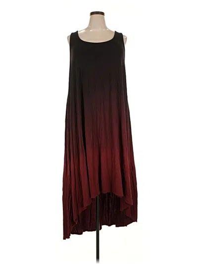 Pre-owned Torrid Casual Dress In Burgundy