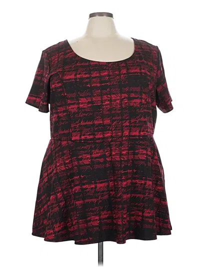 Torrid Casual Dress In Burgundy