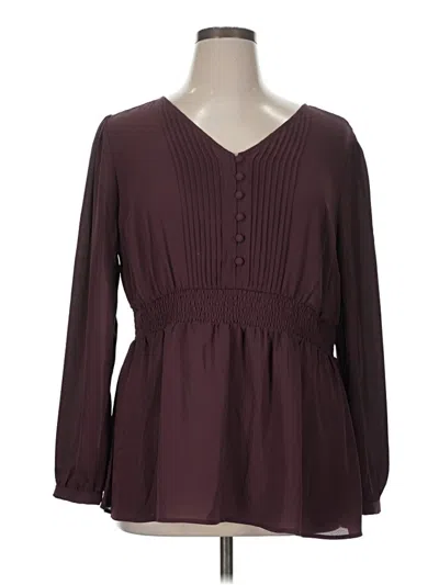 Pre-owned Torrid Casual Dress In Burgundy