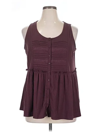 Pre-owned Torrid Casual Dress In Burgundy