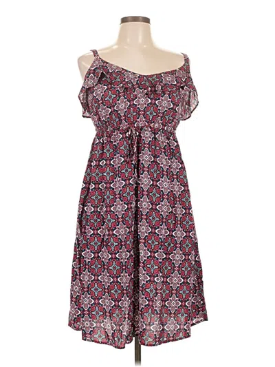 Pre-owned Torrid Casual Dress In Burgundy