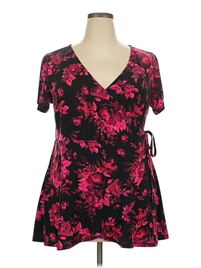 Pre-owned Torrid Casual Dress In Burgundy